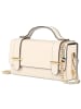 Florence Florence Handtasche Leder beige ca. 19cm