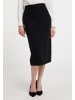 DreiMaster Damen Strickrock in Schwarz