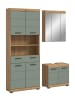 ebuy24 Badmöbelset Scout (3-teilig) Staubgrün 149 x 34 cm