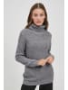 Oxmo Strickpullover OXNanna in Grau