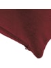 Erwin Müller Jacquard Kissenhülle 2er-Pack York in dunkelrot