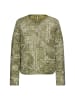 Camel Active Blouson mit Druckknopfleiste in Khaki