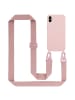 cadorabo Handykette für Apple iPhone X / XS Hülle in LIQUID PINK