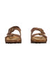Divine Factory Kinder-Leder-Pantolette Noga Mistraly BS Edge Braun