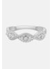 Diamant Exquis Ring aus 585 Weißgold mit Diamant