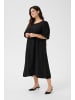 KAFFE curve Kleid KCpico A-shape in Black Deep