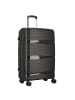 D&N Travel Line 4300 4 Rollen Trolley L 78 cm in schwarz