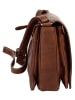 Cluty Umhängetasche echt Leder in cognac