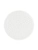 Nabbi BioBeads Stiftplatte Kreis, 9 cm, weiß - ab 5 Jahren