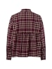 Marie Lund Bluse in aubergine mehrfarbig