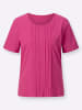 Sieh an! Kurzarmshirt in fuchsia