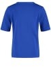 Gerry Weber Halbarmshirt mit Chiffonblende in Blau