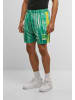 Carlo Colucci Carlo Colucci SOCCER SHORTS COLOR BLOCK in green/yellow