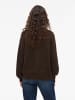 Vila Strickjacke in Coffee Bean