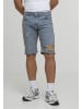 2Y Premium Denim Short in sand blue