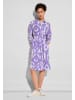 Street One Leinenkleid mit Print in Violett