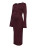 mama licious Strickkleid in Winetasting 1