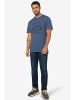 super.natural Merino T-Shirt M LANDI TEE in blau