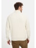 Camel Active Strickpullover mit Rollkragen in Weiß