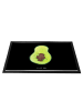 Mr. & Mrs. Panda Schmutzmatte Avocado Kern ohne Spruch in Schwarz