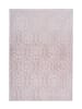 Kurzflor Teppich Manuel 225 in Rosa