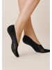 Kunert Füßlinge Sensual Cotton antirutsch in Black