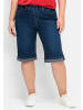 sheego Jeansbermudas in blue denim