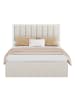 VASAGLE Bettgestell Kacy in Beige - (B)163.4 x (H)110 x (T)209.3 cm