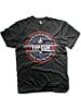 TOP GUN T-Shirt in Schwarz