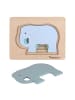 Kindsgut  Tier-Puzzle Elefant in Hellblau