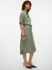 Vero Moda Hemdblusenkleid in Hedge Green