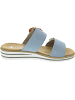 rieker Pantolette Blau
