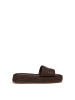 Marc O'Polo Plateau-Slides Model Larissa in Pure Chocolate