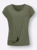 WITT WEIDEN Kurzarmshirt in khaki