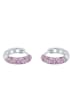 Prinzessin Lillifee Creolen Silber 925, rhodiniert in Rosa