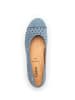 Gabor Fashion sportliche Ballerinas in blau