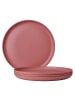 Mepal 4er Set Essteller Silueta in ø 26 cm in Vivid Mauve