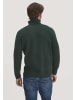 Hessnatur Hessnatur Rollkragen-Pullover Regular aus Bio-Merinowolle und Bio-Baumwolle in wacholdergrün