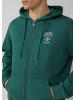 QS Sweatshirt Jacke in 7878_tannengrün