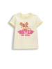 Coccodrillo T-Shirt mit kurzen Ärmeln in gelb