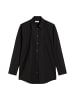 Marc O'Polo Boyfriend Hemdbluse O-Shape in Schwarz