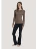 Hessnatur Longsleeve in mocca