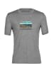 icebreaker T-Shirt M Tech Lite II SS Trailhead in Hellgrau