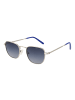 Funky Buddha Unisex Sonnenbrillen Rechteck Silber