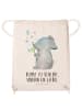 Mr. & Mrs. Panda Tasche Elefant Seifenblasen mit Spruch in Creme