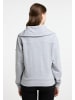 DreiMaster Damen Oversized Sweatshirt in Hellgrau Melange