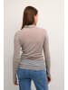 Karen By Simonsen Langarm-Shirt DollyKB Slim fit in Opal Gray Melange