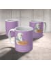 Mr. & Mrs. Panda Kaffeetasse Handpan Spieler mit Spruch in Lavendeltraum