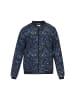 MO Men Jacket in navy multicolor