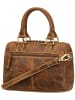 Greenburry Handtasche Vintage Umhängetasche in Sattelbraun